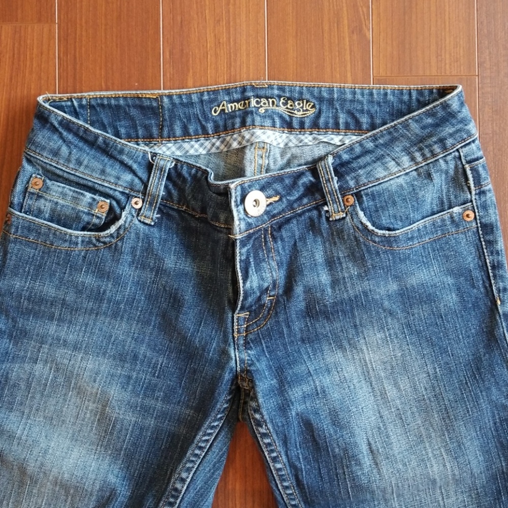 American Eagle Jean Capris